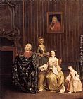 Pietro Longhi The Tailor painting